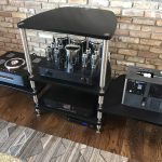 BBS Audio Rack Black 1