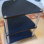 BBS Audio Rack Black Front