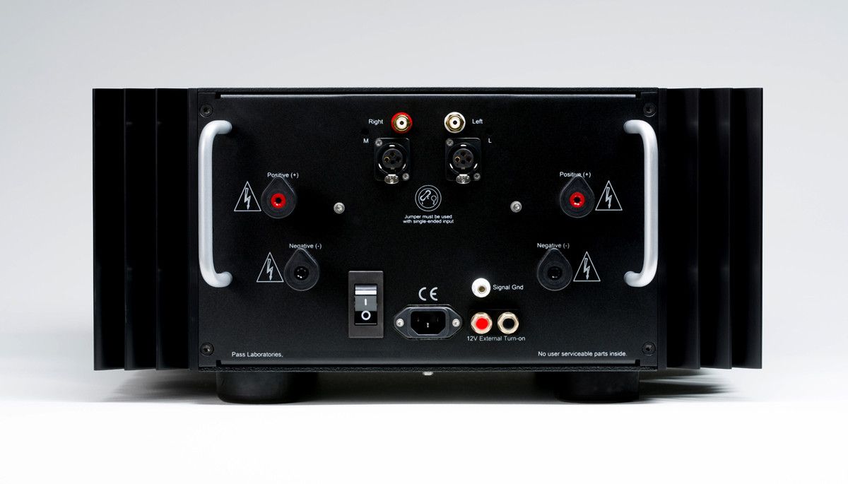 Pass Labs X250.8 Stereo Amp Rear
