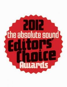 The Absolute Sound Editors Choice Award 2012
