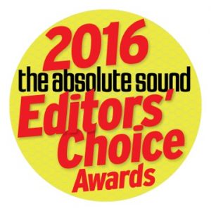 The Absolute Sound Editors Choice Award 2016
