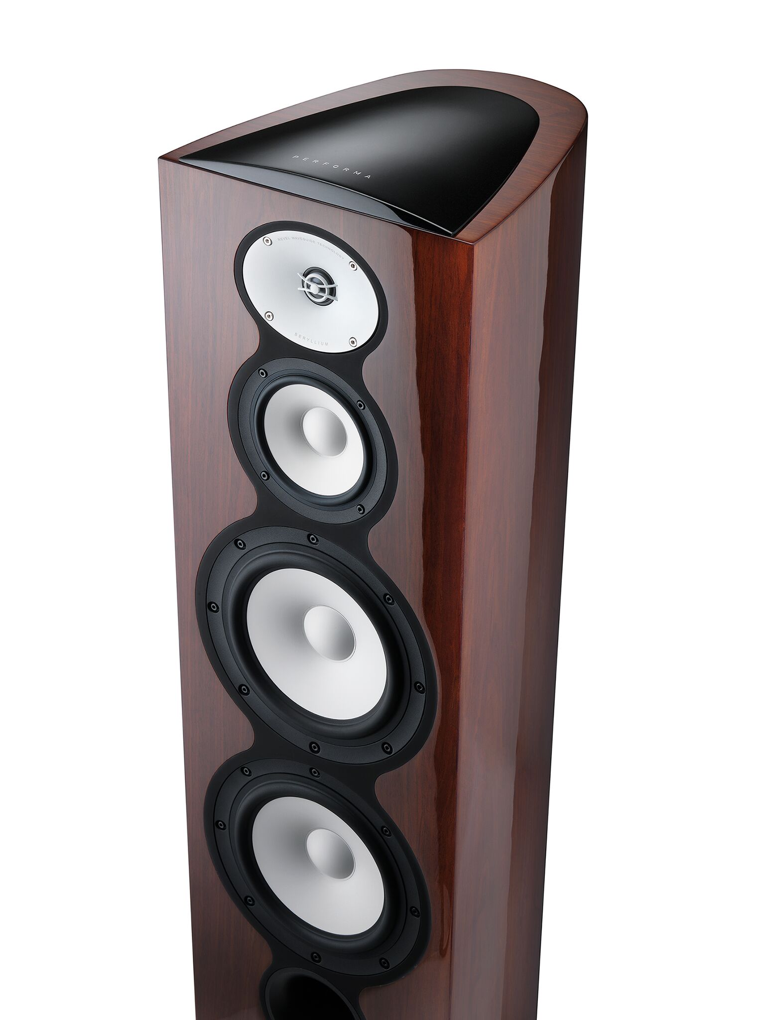 Revel PerformaBe F228Be Floorstanding Loudspeaker Drivers - Walnut