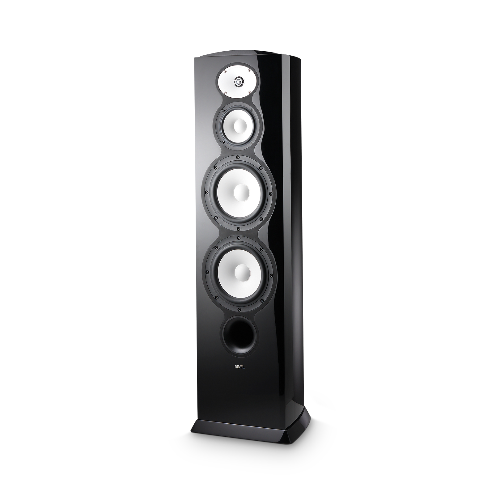 Revel PerformaBe F228Be Floorstanding Loudspeaker Front Bare - Black Gloss