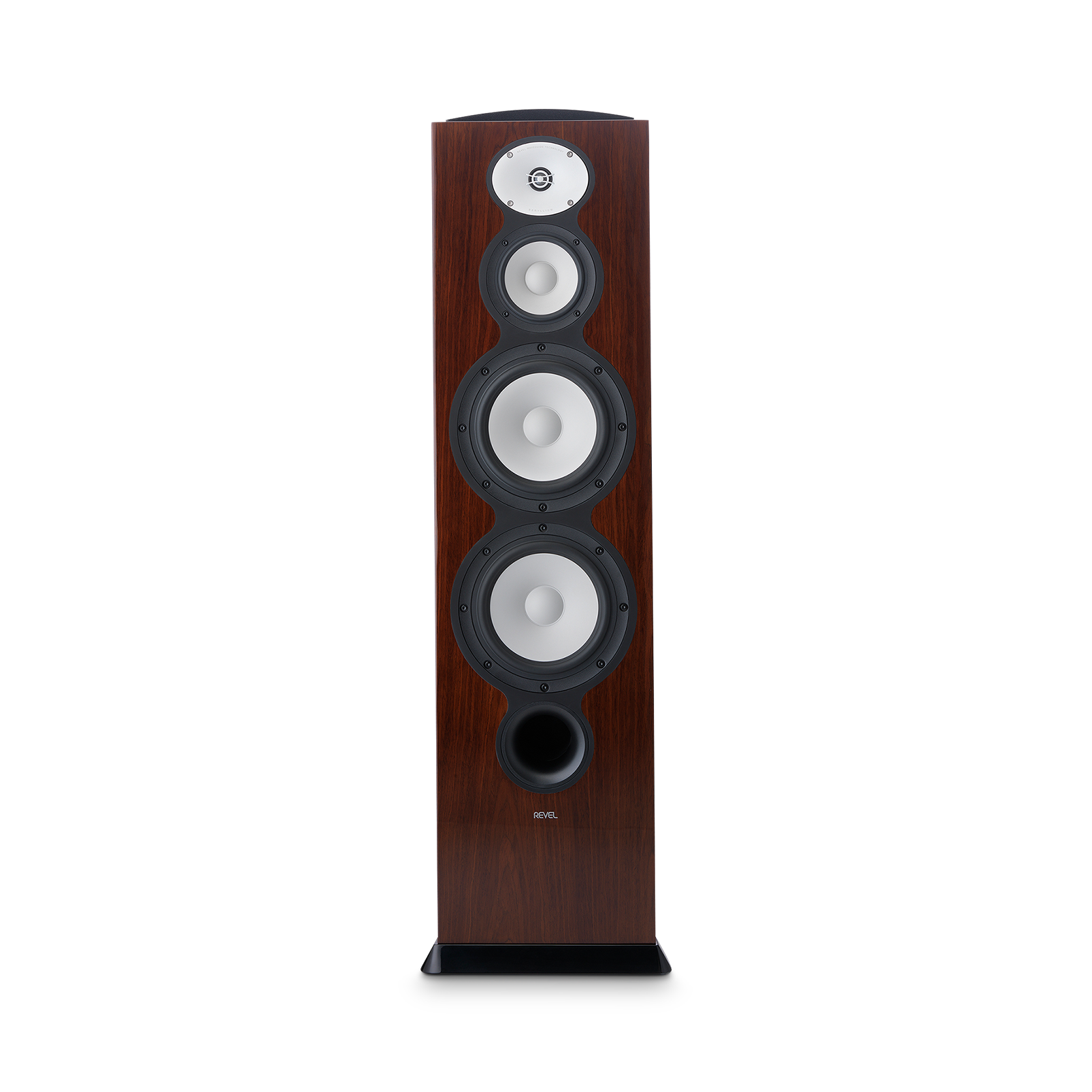 Revel PerformaBe F228Be Floorstanding Loudspeaker Front Bare - Walnut