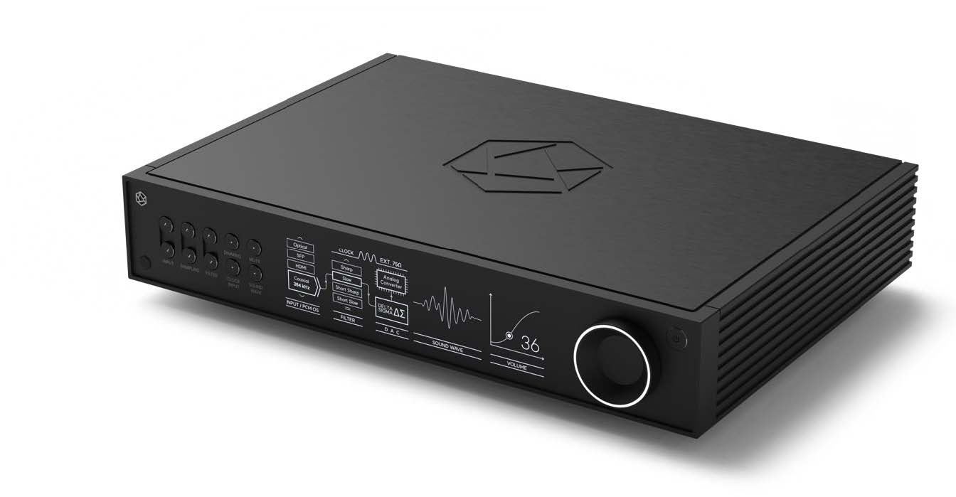HiFi Rose RD160 DAC front-black
