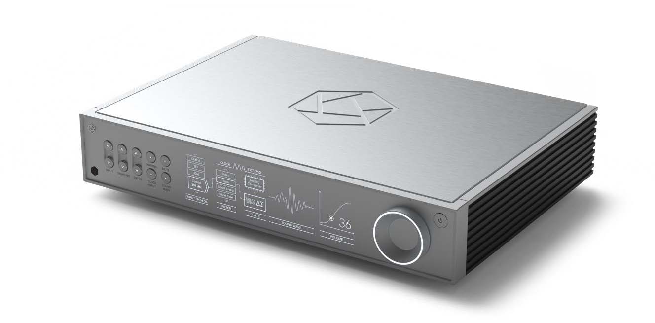 HiFi Rose RD160 DAC front-silver