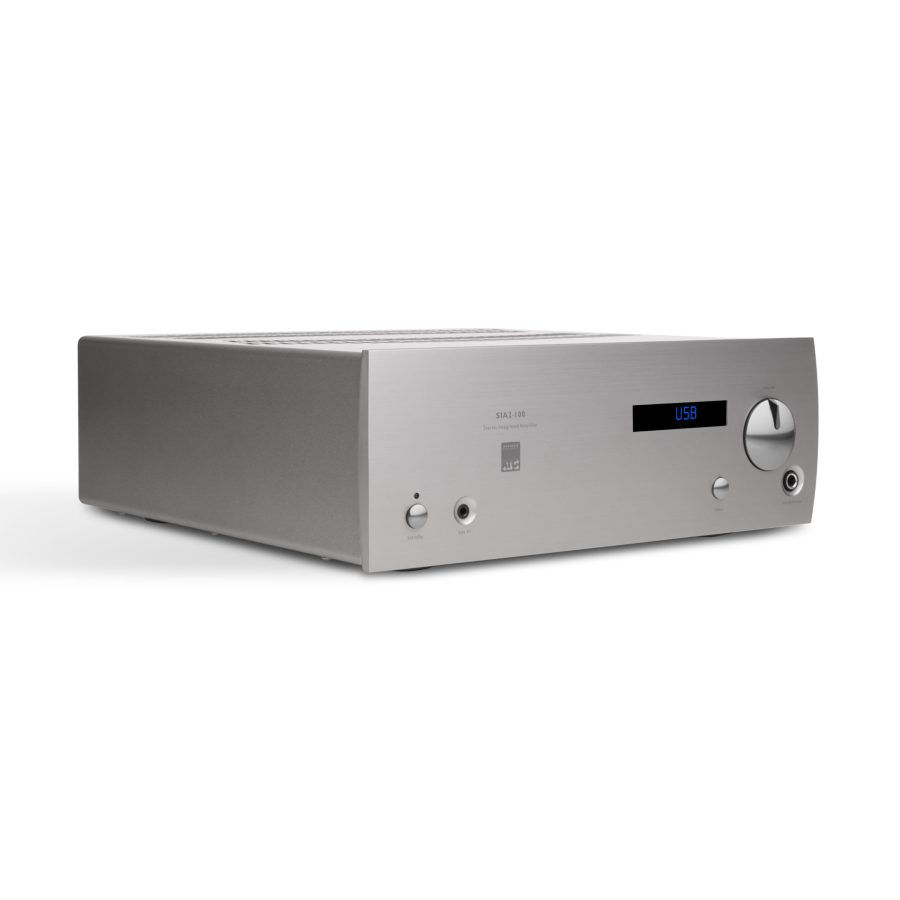 ATC SIA2-100 Integrated Amplifier Front Angle