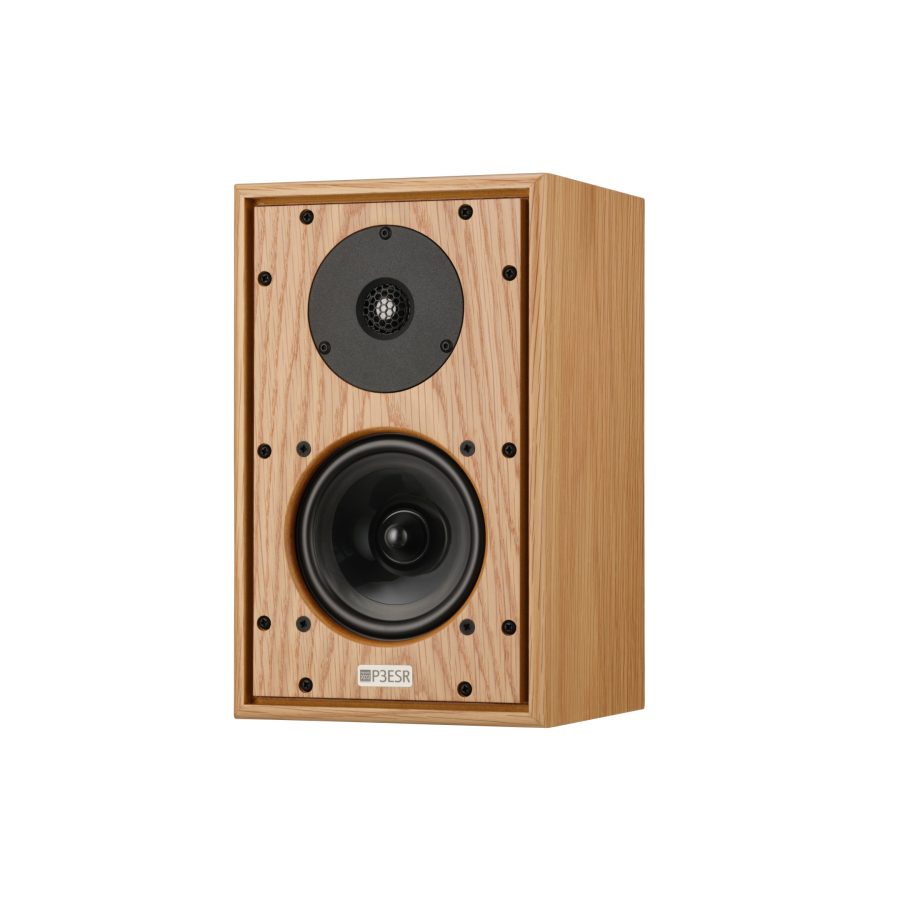 Harbeth P3ESR XD2 Front Angle Oak