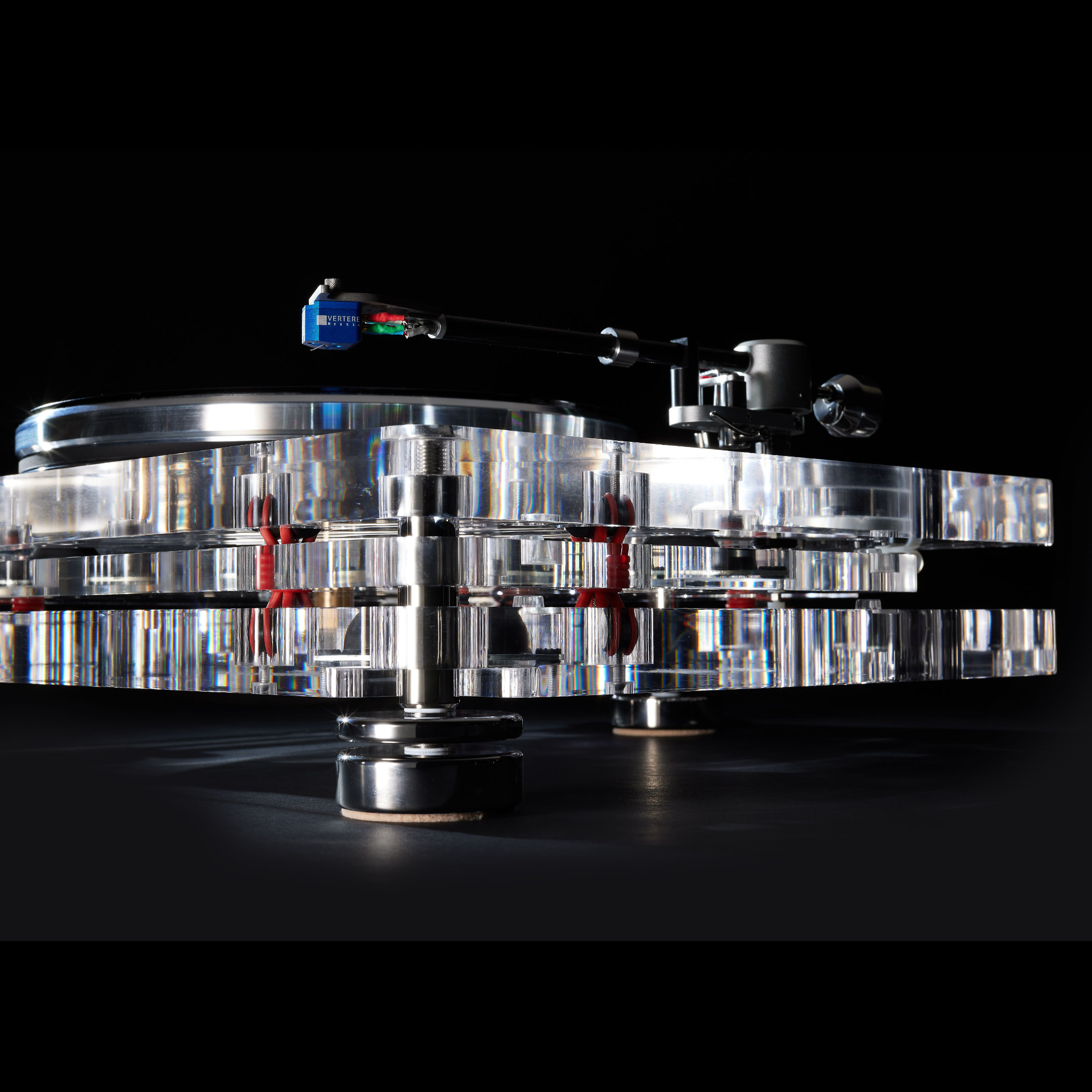 Vertere SG-1 Super Groove Record Player Corner Detail