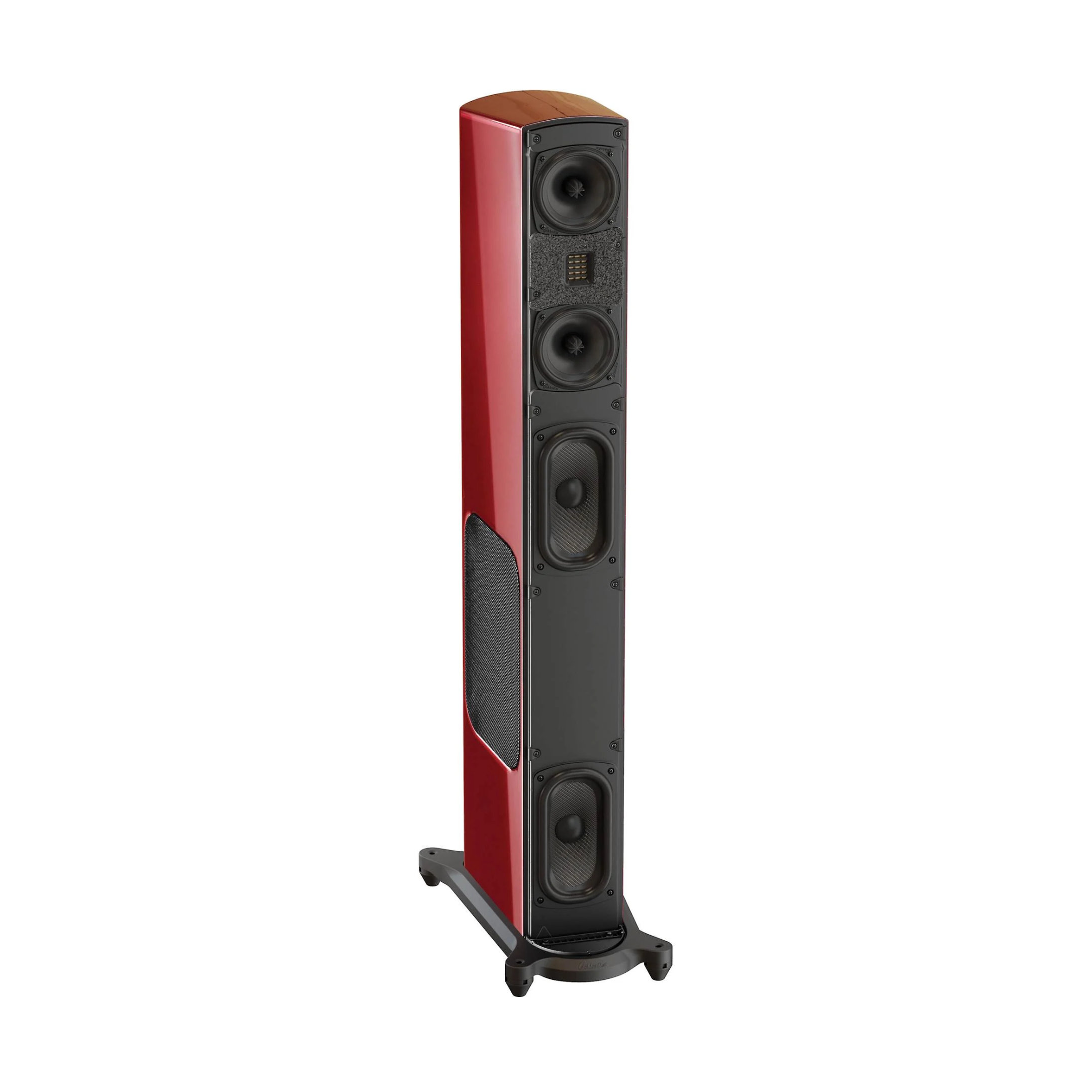 GoldenEar T66 Tower Loudspeaker Santa Barbara Red - Front No Grill GoldenEar T66 Tower Loudspeaker Santa Barbara Red - Front No Grill