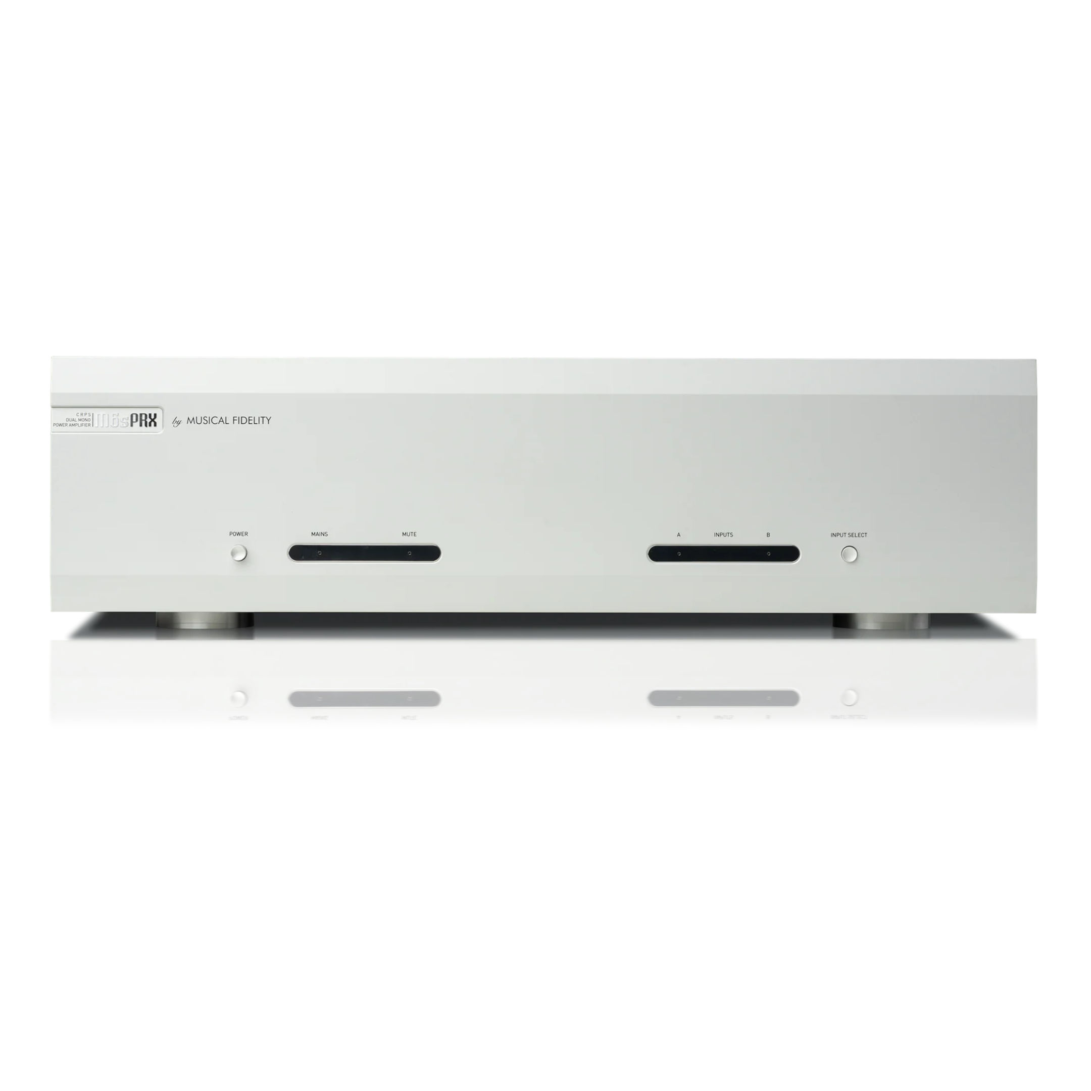 Musical Fidelity M6sPRX Power Amplifier Silver front