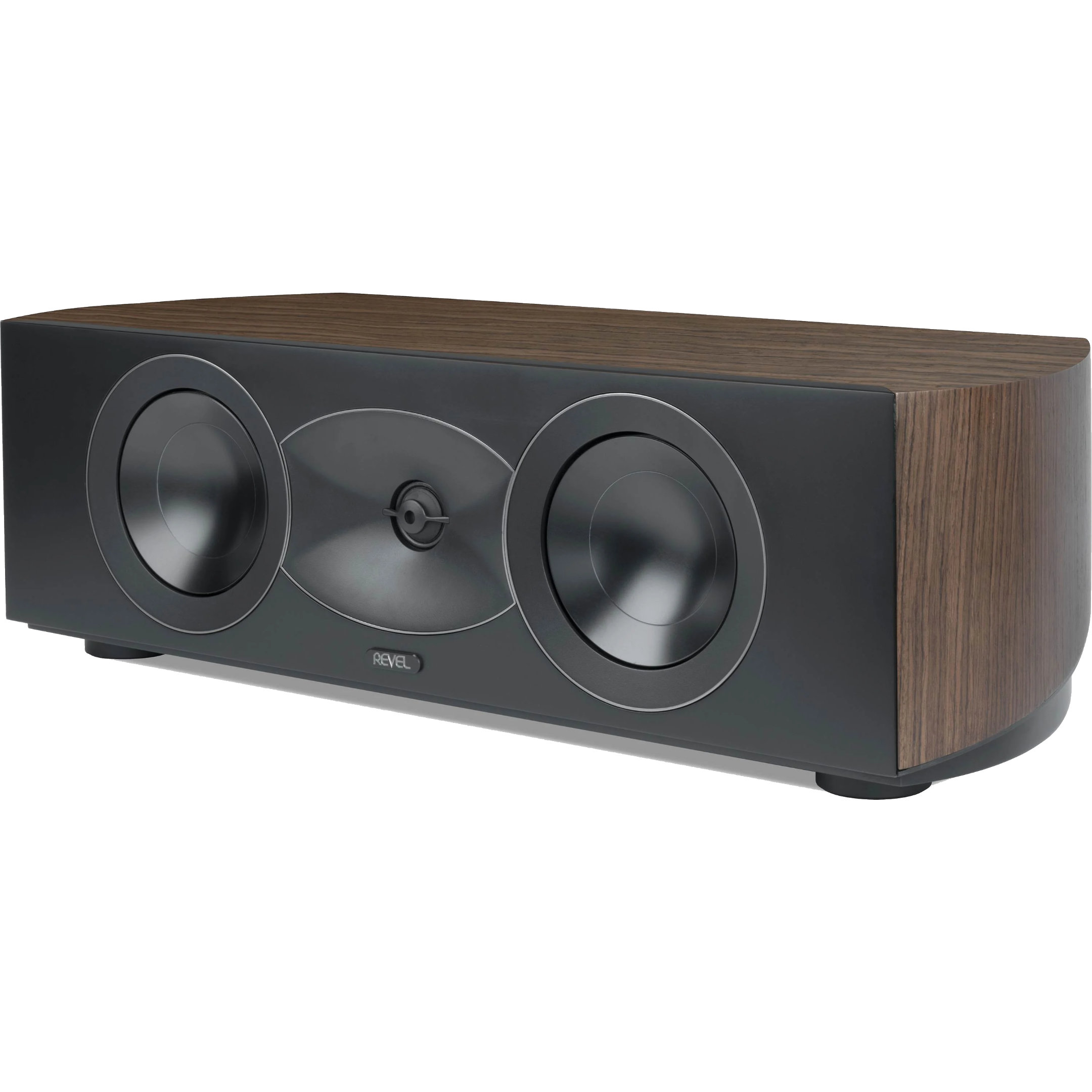 Revel Performa4 C245 walnut Front angle left Revel Performa4 C245 - Walnut