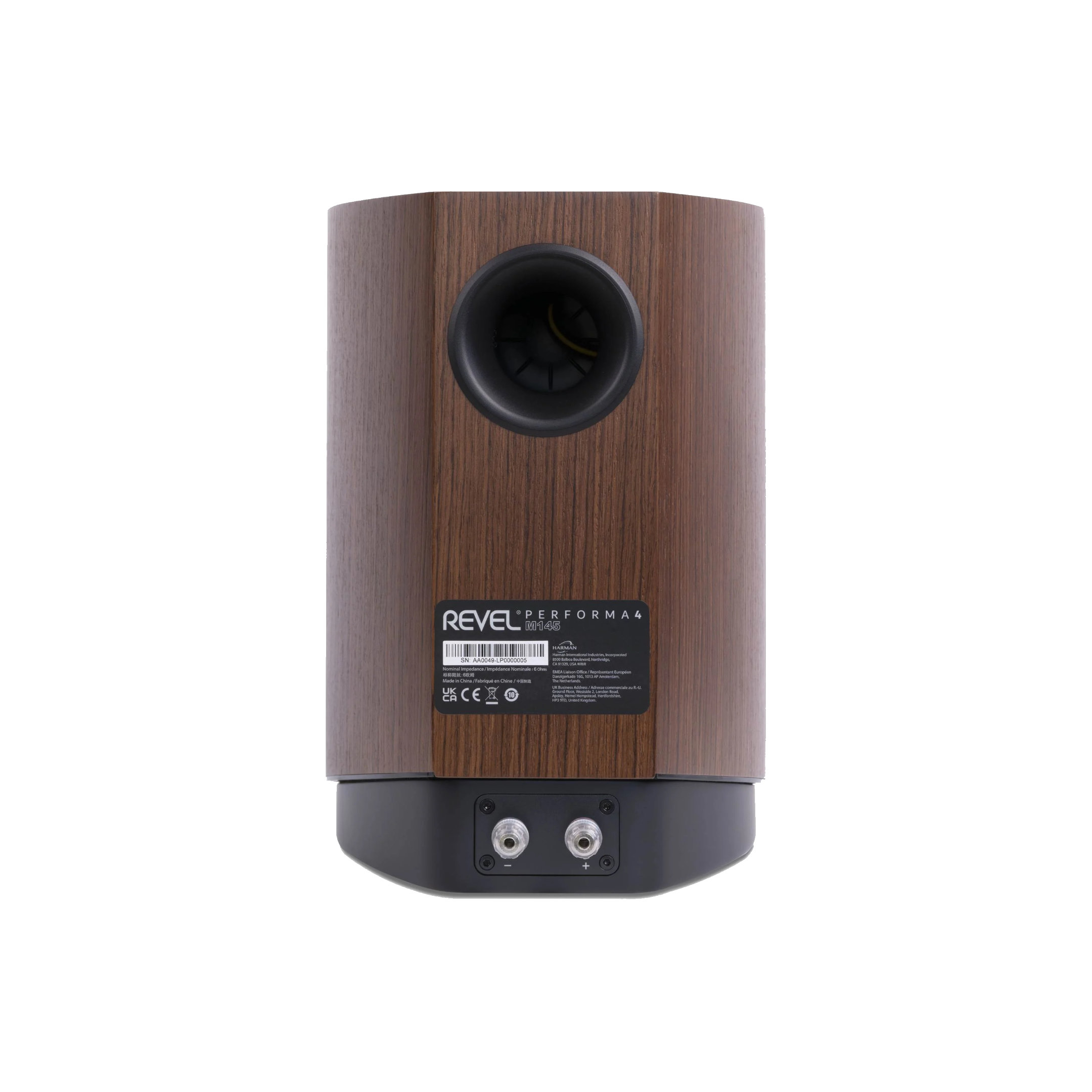 Revel Performa4 M145 - Walnut Rear