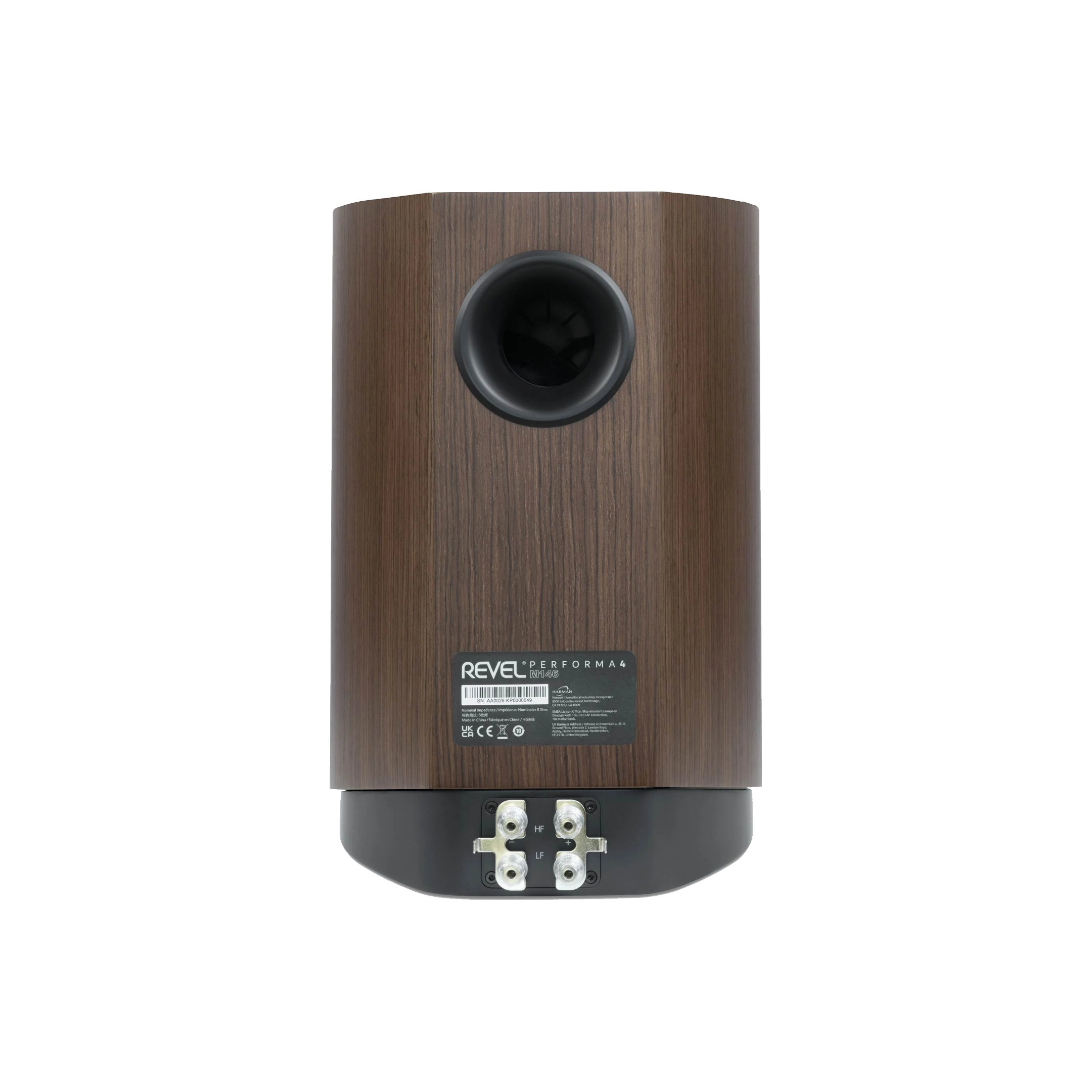 Revel Performa4 M146 - Walnut Rear