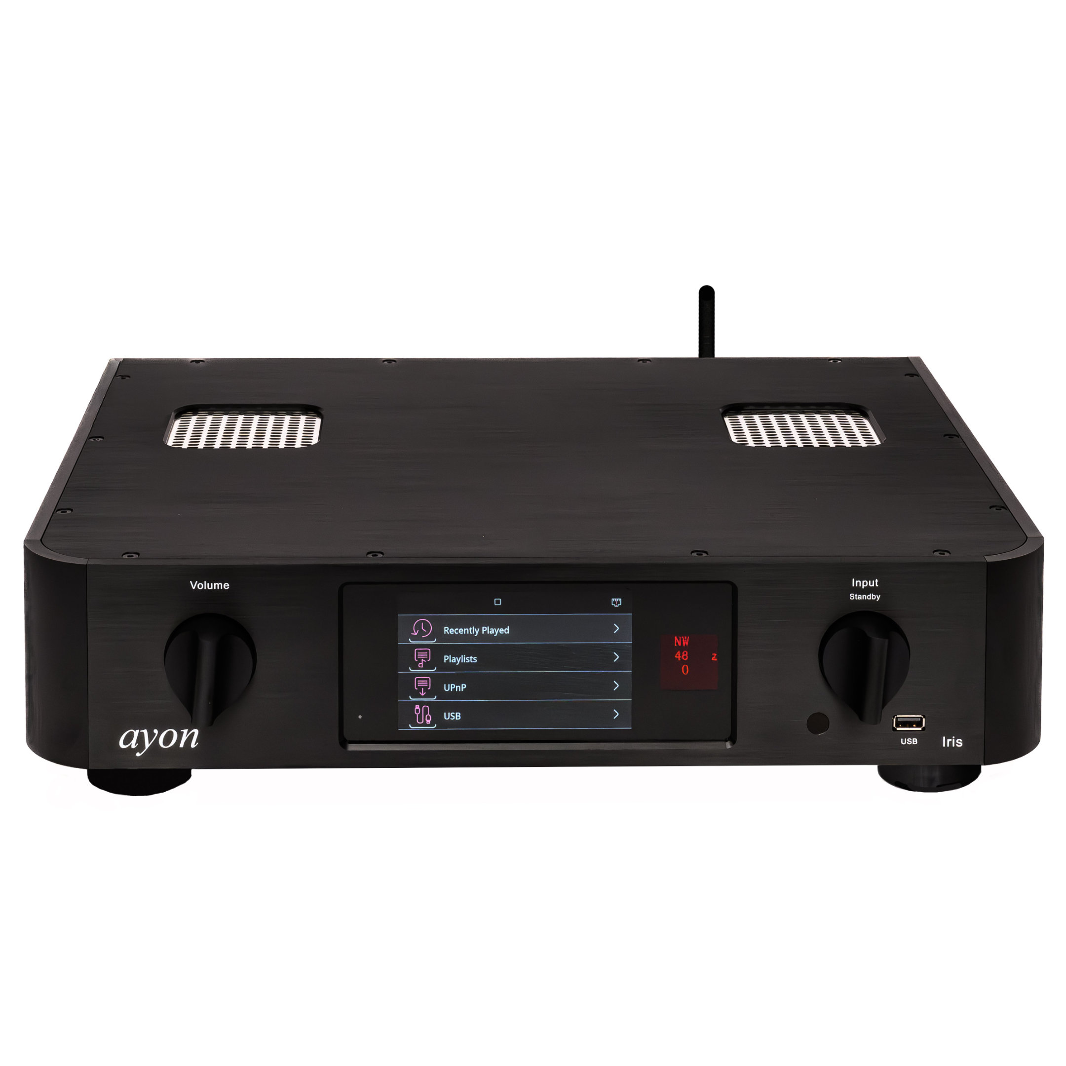 Ayon IRIS Music Streamer DAC - Front Ayon Audio IRIS Music Streamer DAC