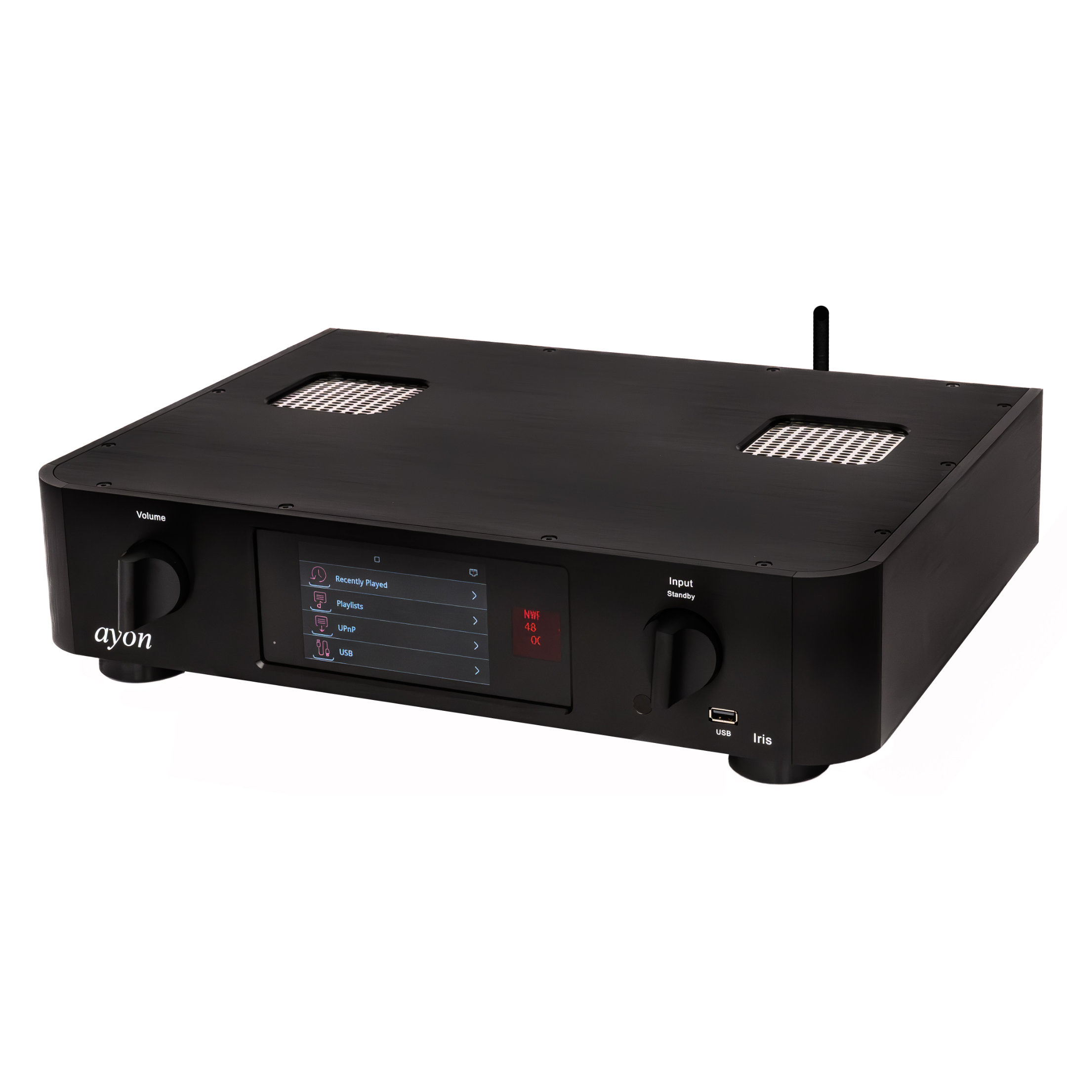 Ayon IRIS Music Streamer DAC - left Ayon Audio IRIS Music Streamer DAC