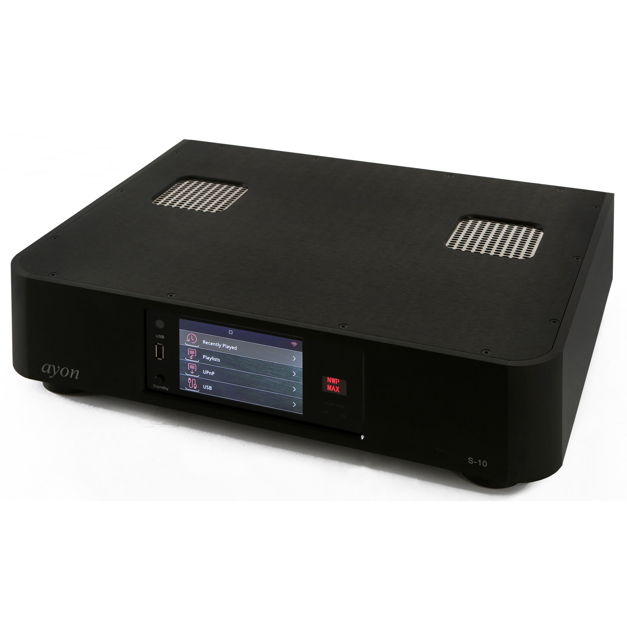 Ayon Audio S-10 II Network Player - left Ayon Audio S-10 II Network Player