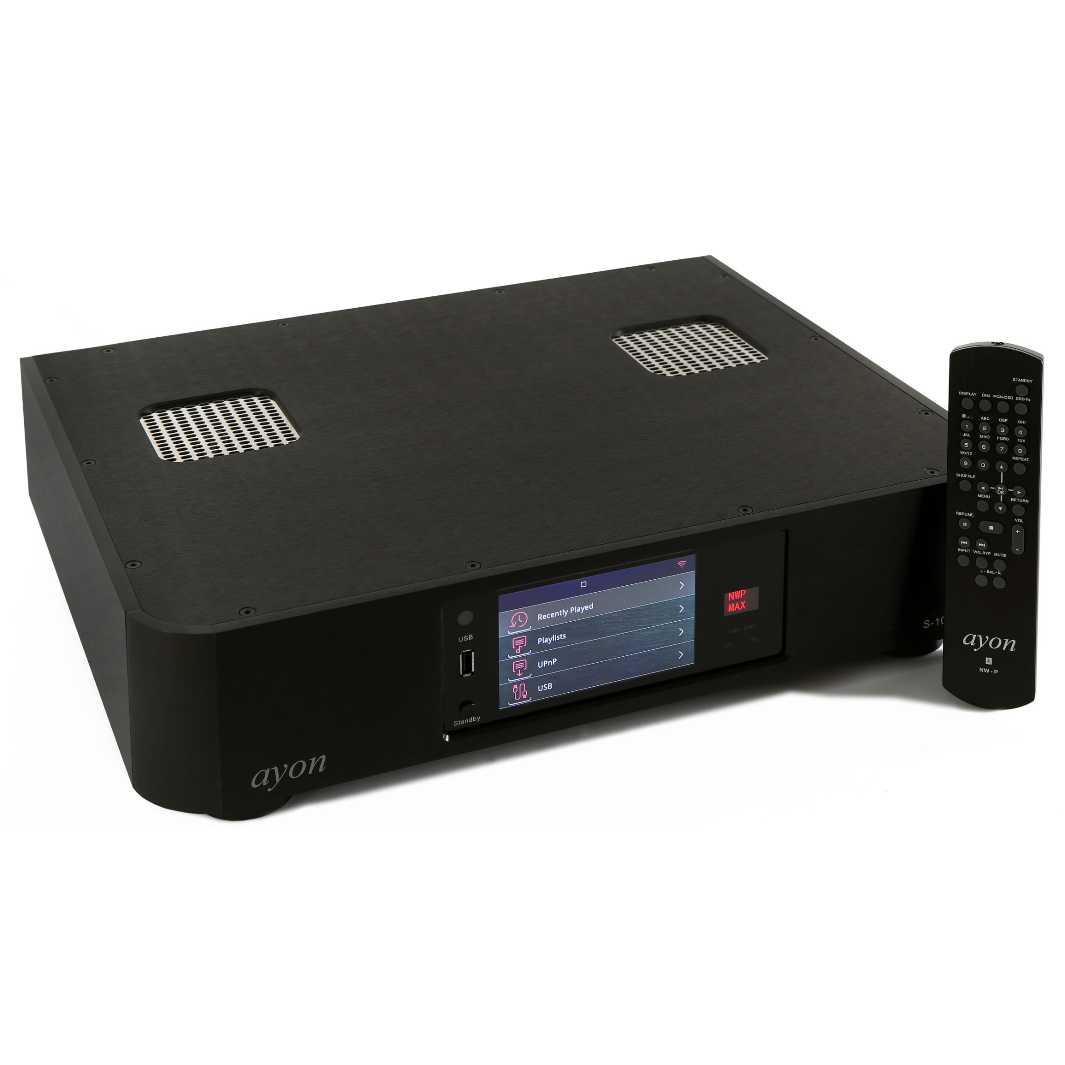 Ayon Audio S-10 II Network Player - remote Ayon Audio S-10 II Network Player