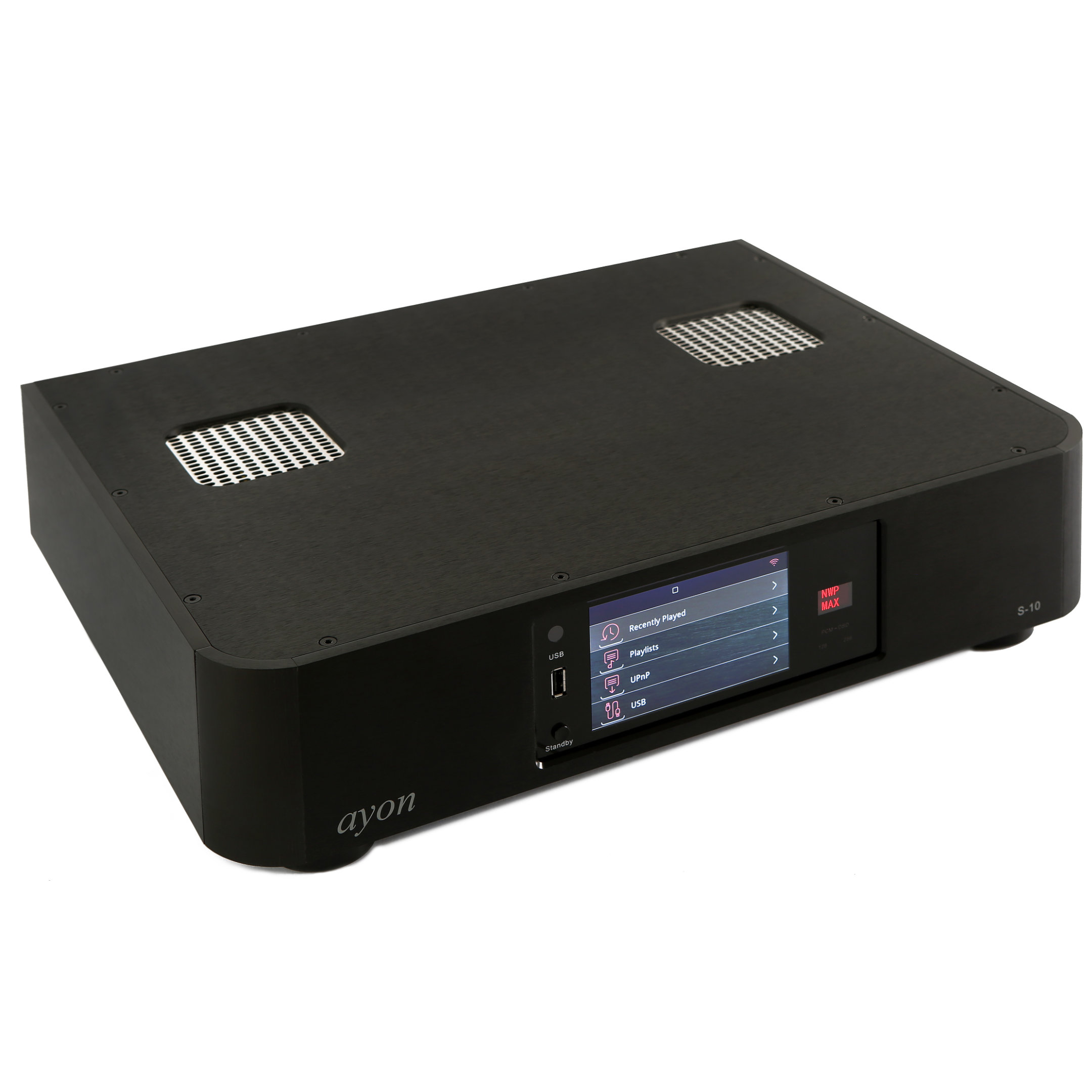 Ayon Audio S-10 II Network Player - right Ayon Audio S-10 II Network Player