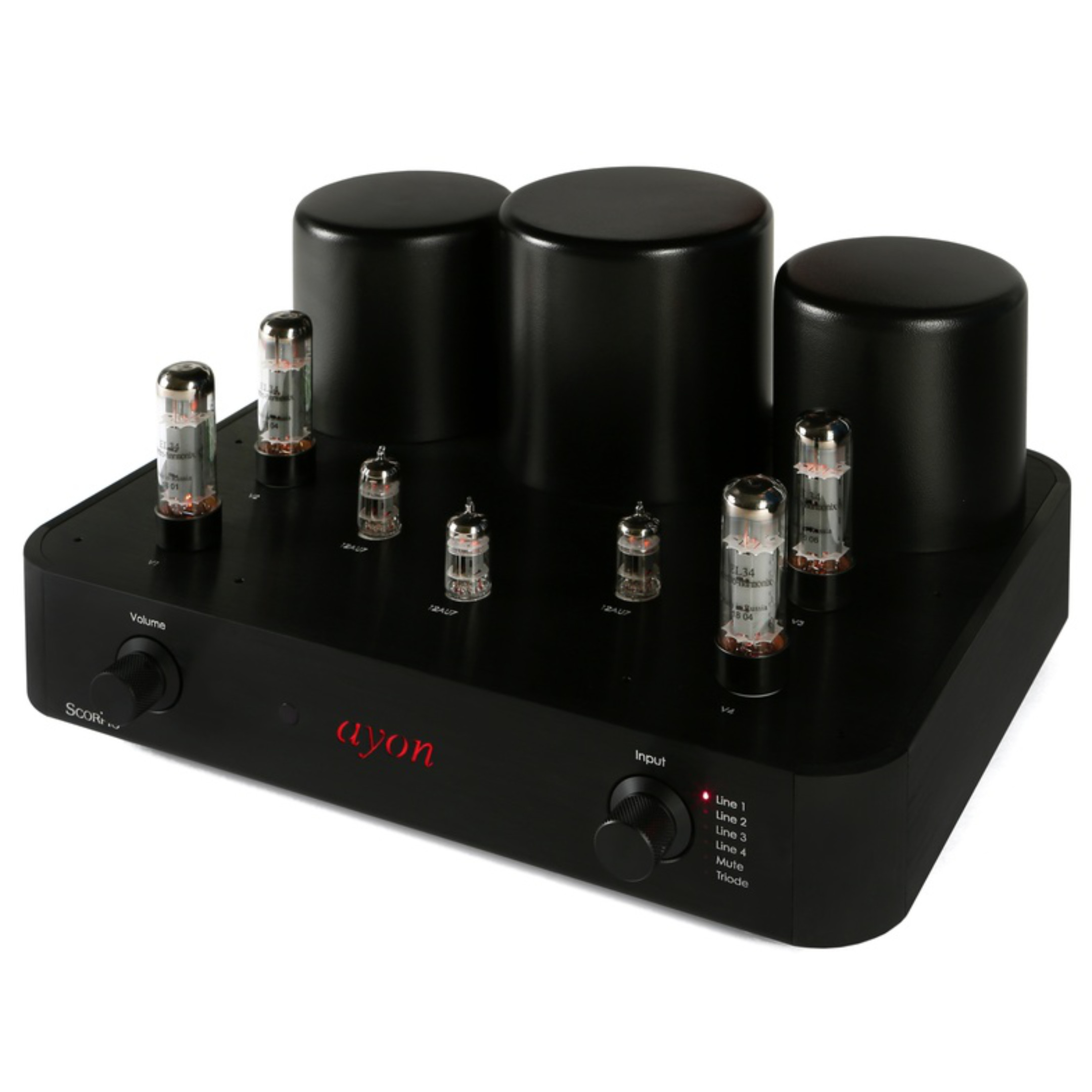 Ayon Audio Scorpio XS Integrated Amplifier - left Ayon Audio Scorpio XS Integrated Amplifier