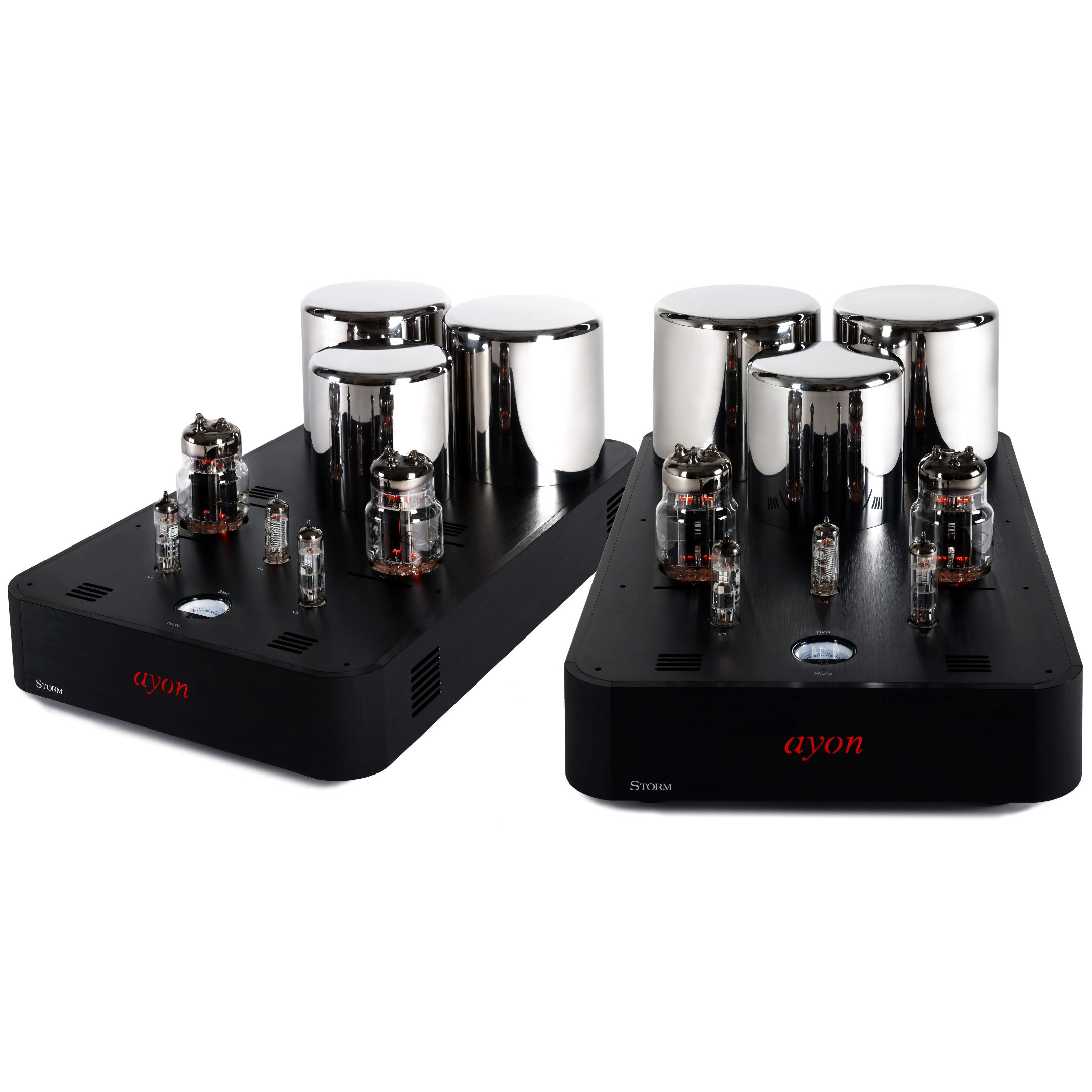 Ayon Audio Storm Mono Amplifiers - left Ayon Audio Storm Mono Amplifier
