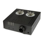 Pathos Aurium Headphone Amplifier black - front angle - web Pathos Aurium Headphone Amplifier