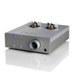 Pathos Aurium Headphone Amplifier silver - front angle - web Pathos Aurium Headphone Amplifier