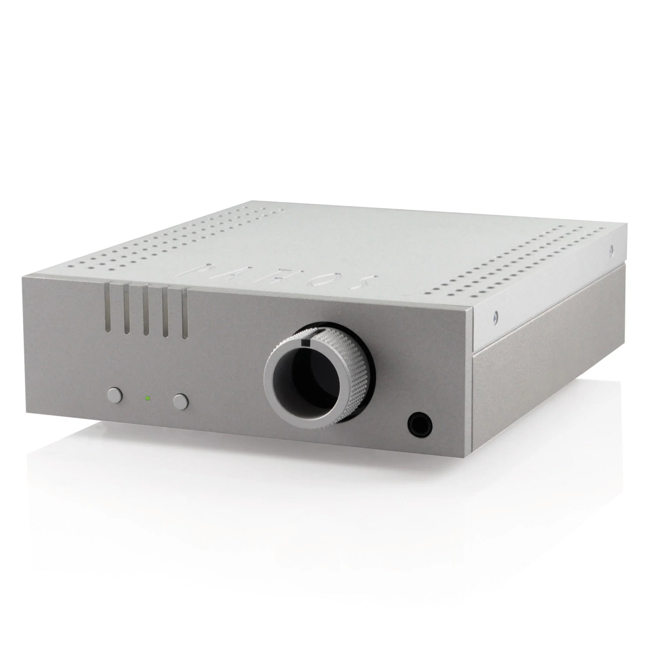 Pathos Converto MkII DAC silver - front angle - web Pathos Converto MkII DAC