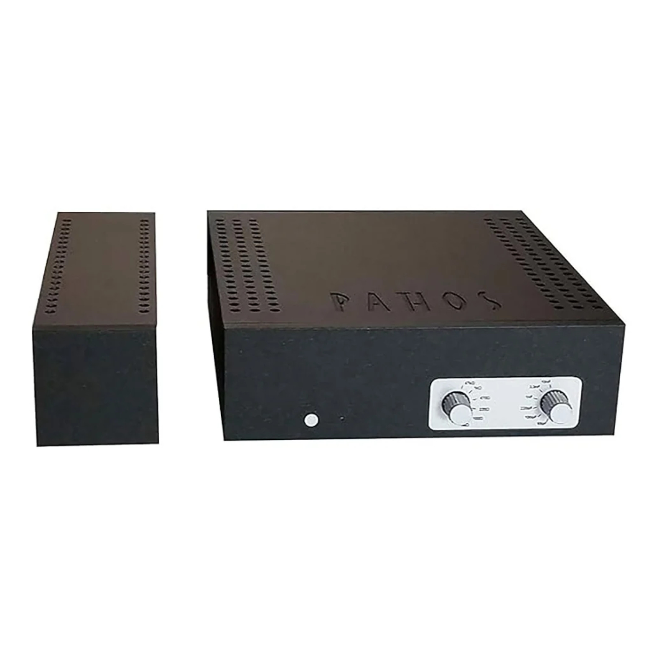 Pathos InTheGroove MM MC Phonostage black - front angle - web Pathos InTheGroove MM MC Phonostage