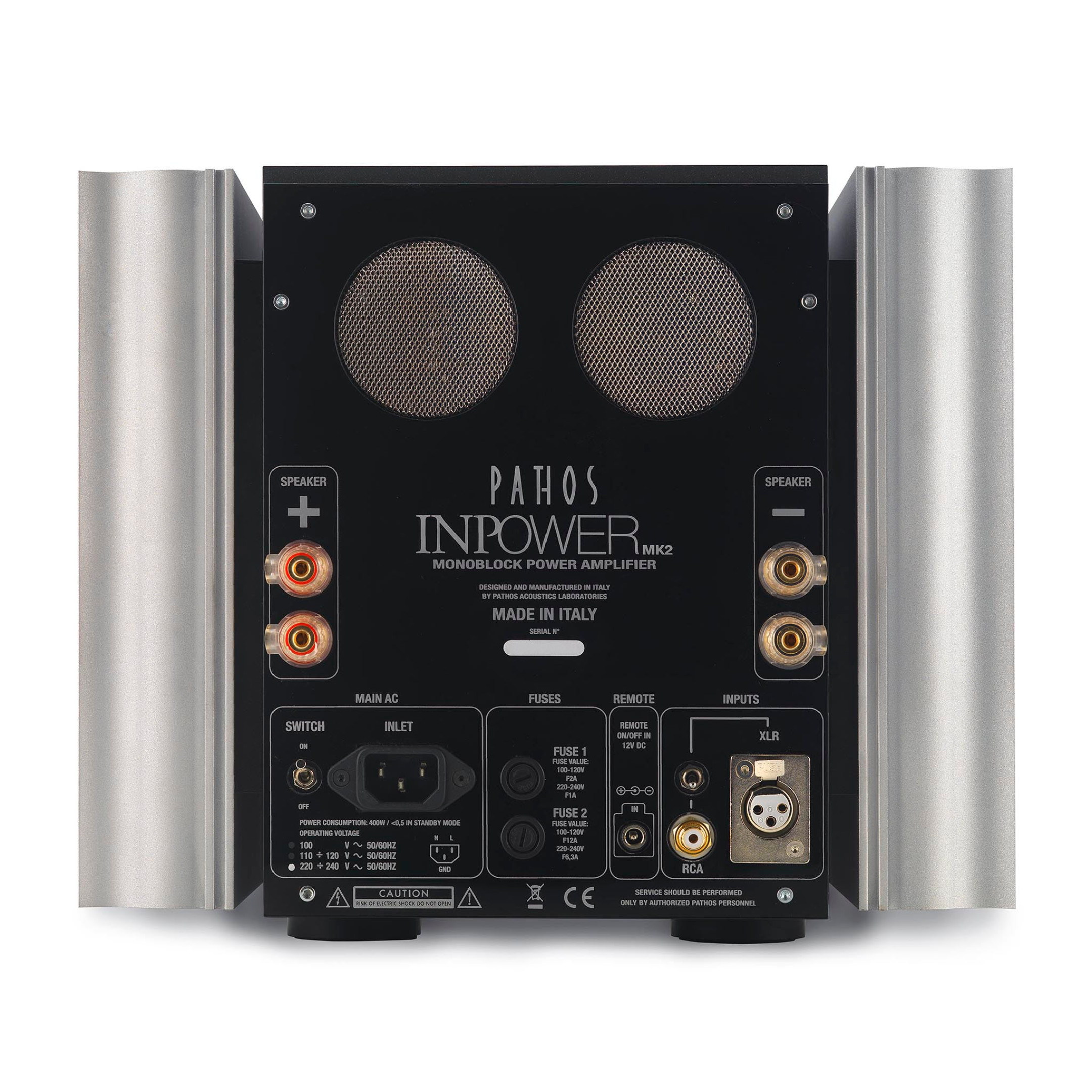 Pathos InPower MkII Pure Class-A Monoblock Power Amplifiers